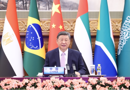 习近平出席金砖国家领导人线上峰会并发表重要讲话1