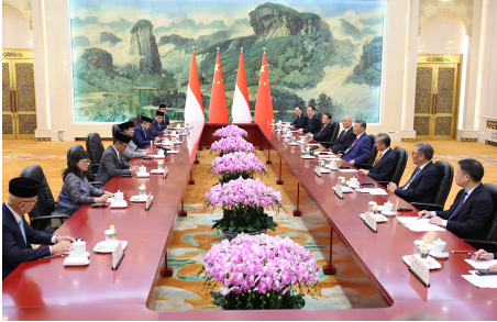 习近平会见印度尼西亚总统普拉博沃2