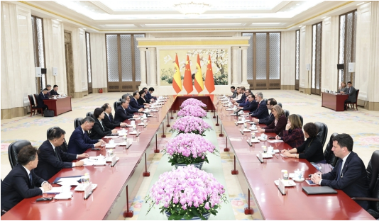 李强会见西班牙国王费利佩六世 李强会见西班牙国王费利佩六世