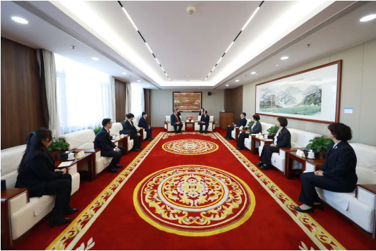 蒙古国检察代表团来访 共研科技赋能追诉犯罪1