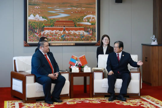 蒙古国检察代表团来访 共研科技赋能追诉犯罪2